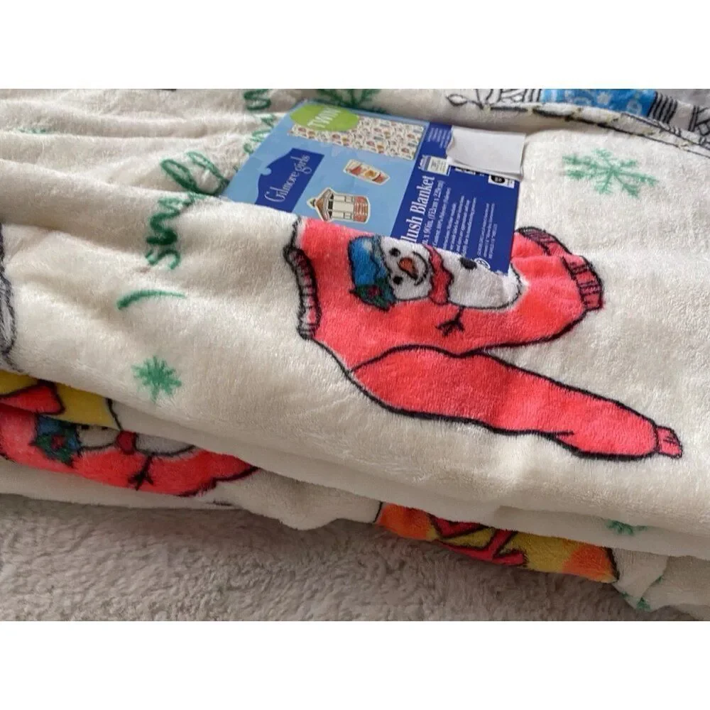 Gilmore‎ Girls I Smell Snow TWIN Size SOFT Blanket 60” X 90” Luke’s Gazebo NEW